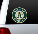 Oakland Athletics Die-Cut Window Film - Large