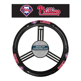 Philadelphia Phillies Steering Wheel Cover Massage Grip Style CO