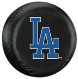 Los Angeles Dodgers Tire Cover Standard Size Black