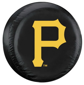 Pittsburgh Pirates Tire Cover Standard Size Black CO