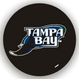 Tampa Bay Rays Black Tire Cover - Standard Size