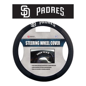 San Diego Padres Steering Wheel Cover Mesh Style CO