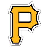 Pittsburgh Pirates Magnet Car Style 12 Inch