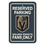 Vegas Golden Knights Sign 12x18 Plastic Reserved Parking Style CO