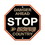 Anaheim Ducks Sign 12x12 Plastic Stop Style CO