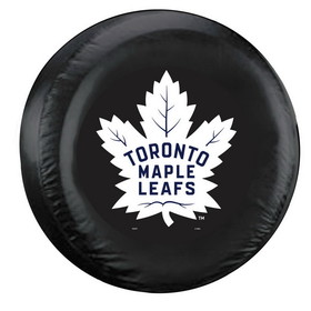 Toronto Maple Leafs Tire Cover Large Size Black CO