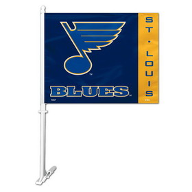 St. Louis Blues Flag Car Style