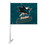 San Jose Sharks Flag Car Style