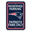 New England Patriots Sign 12x18 Plastic Reserved Parking Style CO