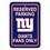 New York Giants Sign 12x18 Plastic Reserved Parking Style
