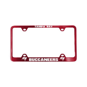 Tampa Bay Buccaneers License Plate Frame Laser Cut Red