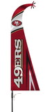 San Francisco 49ers Flag Premium Feather Style CO