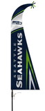 Seattle Seahawks Flag Premium Feather Style CO