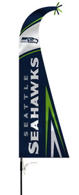 Seattle Seahawks Flag Premium Feather Style CO
