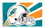 Miami Dolphins Flag Flag 3x5 Helmet