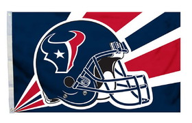 Houston Texans Flag 3x5 Helmet Design