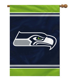 Seattle Seahawks Flag 28x40 House 1-Sided CO