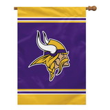 Minnesota Vikings Flag 28x40 House 1-Sided CO