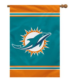 Miami Dolphins Flag 28x40 House 1-Sided CO