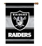 Las Vegas Raiders Banner 28x40 House Flag Style 2 Sided CO