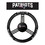 New England Patriots Steering Wheel Cover Massage Grip Style CO