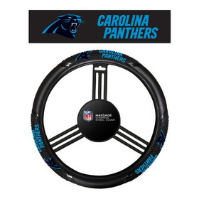Carolina Panthers Steering Wheel Cover Massage Grip Style CO