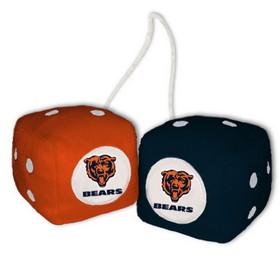 Chicago Bears Fuzzy Dice CO