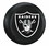 Oakland Raiders Black Tire Cover - Size Large
