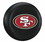 San Francisco 49ers Black Tire Cover - Size Large