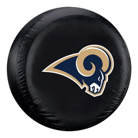 Los Angeles Rams Tire Cover Large Size Black CO