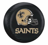 New Orleans Saints Tire Cover Standard Size Black CO