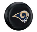 Los Angeles Rams Tire Cover Standard Size Black