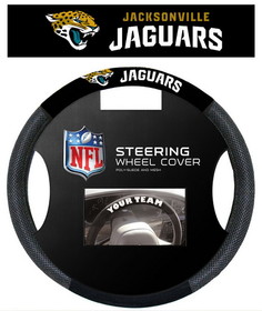 Jacksonville Jaguars Steering Wheel Cover Mesh Style CO