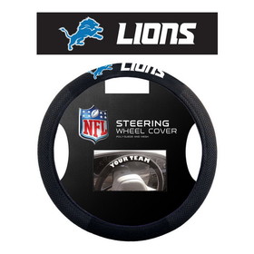 Detroit Lions Steering Wheel Cover Mesh Style CO
