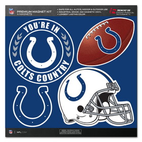 Indianapolis Colts Magnet Kit 4 Piece CO