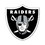 Oakland Raiders 12" Logo Car Magnet