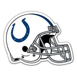 Indianapolis Colts Magnet Car Style 12 Inch Helmet Design CO