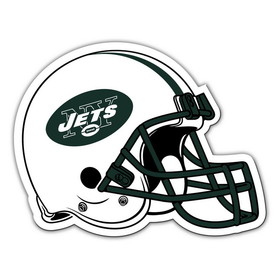 New York Jets 12" Helmet Car Magnet