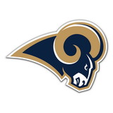 Los Angeles Rams Magnet Car Style 12 Inch Logo Design CO
