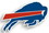 Buffalo Bills Magnet Car Style 12 Inch Right Logo Design