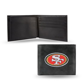 San Francisco 49ers Embroidered Leather Billfold