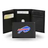 Buffalo Bills Wallet Trifold Leather Embroidered