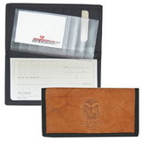 Colorado State Rams Checkbook Cover Leather/Nylon Embossed CO
