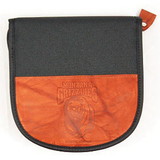 Montana Grizzlies CD Case Leather/Nylon Embossed CO