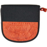 Charlotte Bobcats CD Case Leather/Nylon Embossed CO