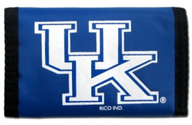 Kentucky Wildcats Wallet Nylon Trifold