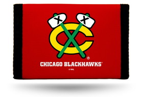 Chicago Blackhawks Wallet Nylon Trifold