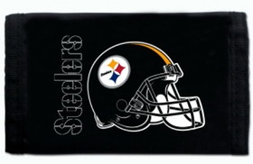 Pittsburgh Steelers Wallet Nylon Trifold