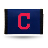 Cleveland Indians Nylon Trifold Wallet