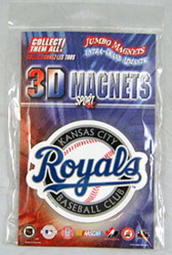 Kansas City Royals Magnet Jumbo 3D CO